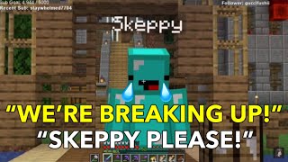 Skeppy DIVORCES BadBoyHalo And He CRIES [upl. by Janet]