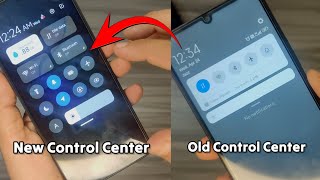 How to change Control Center in Redmi 13C [upl. by Ecinreb]