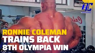 Ronnie Coleman Trains Back After 8th Olympia Win  Ronnie Coleman [upl. by Enyaw46]