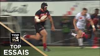 TOP Essais de la J25  TOP 14  Saison 20172018 [upl. by Akinnor147]