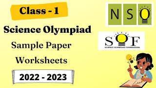 Science Olympiad for Class1 Science Olympiad Practice 202223  National Science Olympiad Class 1 [upl. by Oilasor]