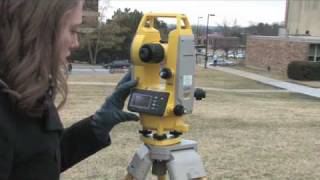 How to Use a Digital Theodolite  Part 1 of 2 [upl. by Nivrac]