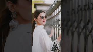 Hira Faisal beautiful eid day look hirafaisal youtubeshorts subscribe [upl. by Yodlem]