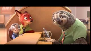 Zootopia Official Sloth Trailer 1 2016  Disney Animated Movie HD 720 [upl. by Gerick683]