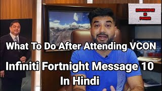 Infiniti Fortnight Message 10 In Hindi  Sachin Gupta Fortnight Message [upl. by Damicke]