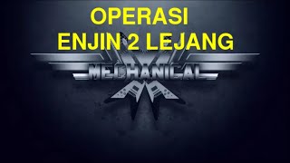 2 Lejang Cara Kendalian Enjin 2 stroke engine [upl. by Bergeron62]