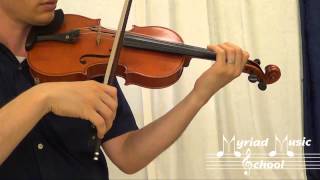 Suzuki Violin Book 2  Number 10  Gavotte [upl. by Tanhya]