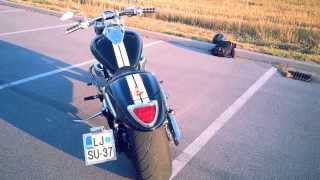 Suzuki m90m1500 with Cobra Swept Speedster Exhaust [upl. by Toomay]