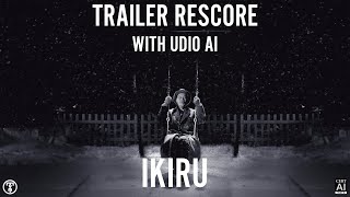 IKIRU 1952 Trailer Rescore with Udio AI [upl. by Lorelie721]