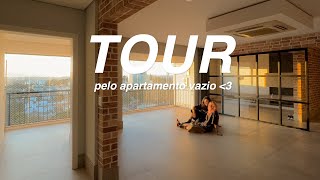 TOUR PELO NOVO APARTAMENTO VAZIO [upl. by Karalynn]