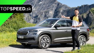 Prvá Jazda Škoda Kodiaq Facelift 2021  skúsili sme 20 TDI a 20 TSI [upl. by Eniamreg]