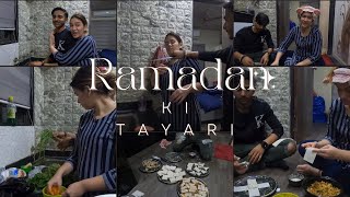 Ramadan ki tayyari ❤️ REHMAN MALIK MUSKAN MALIK [upl. by Nonnahc]