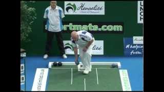 Greengauge Shortmat Bowls Challenge  Alex Marshall MBE Vs Lawrence Moffat Match 2 Part 1 [upl. by Oirrad]