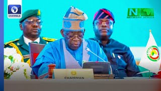 Tinubu Reelected ECOWAS Chairman US Troops Withdraw From Niger’s Niamey Base More Network Africa [upl. by Htenywg]