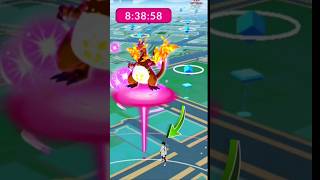 World first Dynamax raid in Pokémon Go shorts dynamax battle debut ultragoo catch evolve [upl. by Divadleahcim]