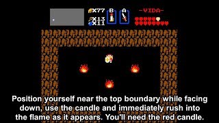 The Legend of Zelda NES Extra  Secrets  Glitches [upl. by Moitoso707]