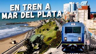 Tren a Mar del Plata volando Feb 2018  Jul 2022 [upl. by Refennej]