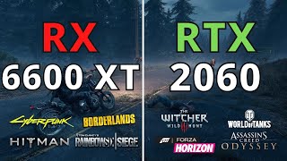 RTX 2060 VS RX 6600 XT  Test In 2023  How Big is the Difference [upl. by Prinz254]