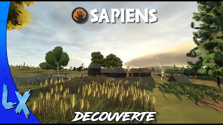 UN SUPER JEU DE GESTION DE COLONIE OU LON PART DE ZERO VRAIMENT  SAPIENS DECOUVERTE [upl. by Oys]