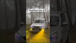 Modified Alto k10 with valvetronic exhaust Rgb DRLs Himachal Pradesh alto [upl. by Ellehsor]