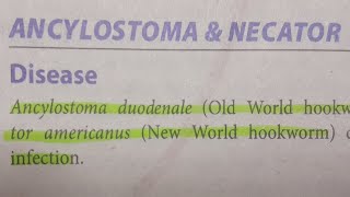 Ancylostoma and Necator  MICROBIOLOGY [upl. by Lochner]