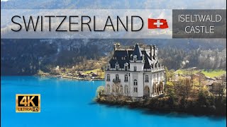 Iseltwald Castle 🇨🇭 Switzerland Most beautiful Swiss Village [upl. by Otrebilif572]