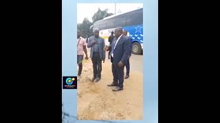 Le ministre gouverneur Cissé Bacongo est sur le terrain [upl. by Anitsirc142]