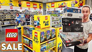 Huge LEGO SALE Shopping Haul [upl. by Sachsse850]