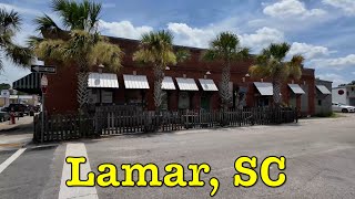 Im visiting every town in SC  Lamar South Carolina [upl. by Esinnej]