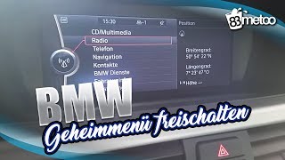 BMW CIC Service Menü  Geheimmenü freischalten [upl. by Acisseg]