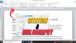 How to add Citations and References using Microsoft Word in UrduHindi 2024 [upl. by Leggett]