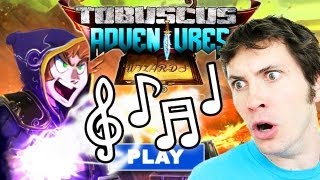 TOBUSCUS ADVENTURES WIZARDS TITLE SCREEN THEME SONG [upl. by Yrruc]