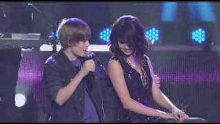 justin bieber singing to selena gomez [upl. by Dimphia]