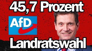 Eilmeldung AfD  457 Prozent bei Landratswahl im SaaleOrlaKreis [upl. by Eedrahs723]