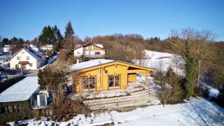 Holzhausbau mit NordicHaus  Erfahrungsbericht nach 1 Jahr im Blockhaus [upl. by Irpak]