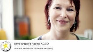 Témoignage dAgathe AGBO Infirmière anesthésiste [upl. by Powe231]