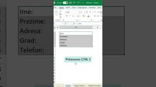 Underline in Excel [upl. by Emalee211]