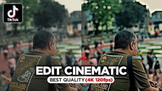 Cara Edit Video Cinematic Hight Quality Di Android  Edit Video Burik Jadi Jernih [upl. by Graham]