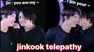 Jinkook telepathy twins BTS jinkook Telepathy moments jinkook funny moments jinkook jin jk [upl. by Babita]