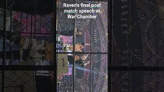 Ravens last match at MLW War Chamber 24 [upl. by Enirehtak]