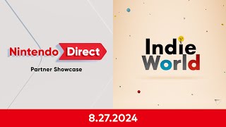 Indie World Showcase  Nintendo Direct Partner Showcase 8272024 [upl. by Ginny]