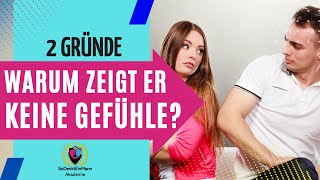 Warum zeigt er keine Gefühle 😨 Deshalb zeigen Männer keine Gefühle [upl. by Liv]