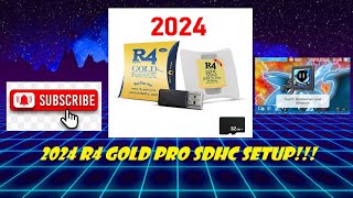 2024 R4i SDHC Gold Pro Setup with Kernel amp Emulators [upl. by Vinaya]