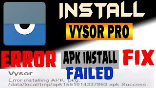 How to install Vysor pro PC ERROR installing APK datatemp FIX [upl. by Lucy51]