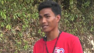 Jerald Taguinod Tour Guide of Callao Caves Cagayan Valley Philippines [upl. by Adnalro]