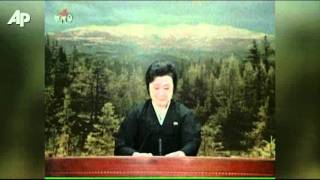 Newscaster Fights Tears Over Kim Jong Ils Death [upl. by Colly]