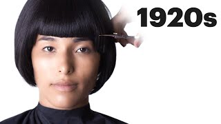 100 Years of Bangs  Allure [upl. by Aihtenyc253]