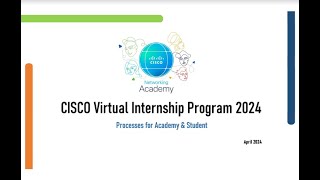 AICTECisco Virtual Internship Program 2024 Start Preparation for Ideathon 2024 [upl. by Chelsie]