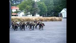 Best Haka Ive ever seen live Im biased as it includes my son in NZ Army Cassino Company march out [upl. by Middlesworth]