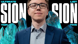 Thebausffs Breaks Down LoL’s BEST Sion Plays  Ultimate List [upl. by Retluoc]